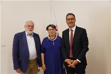 Giornate del Tirolo ad Alpbach: Kompatscher incontra Fischler

