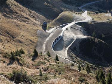 Neue Lawinengalerie an der Jaufenpassstraße fertig gebaut