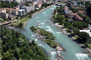 Eisack: Flusslauf in Bozen wird weiter aufgewertet