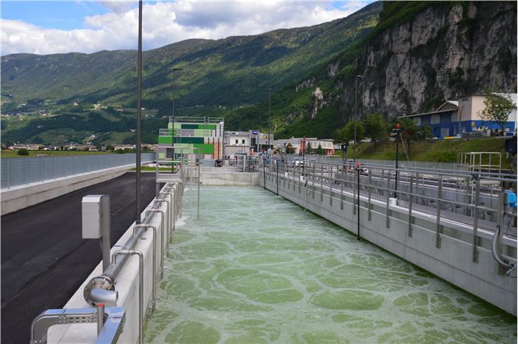 In funzione il nuovo depuratore di Salorno