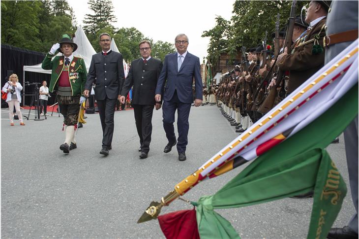 Großer Tiroler Adler-Orden für Jean-Claude Juncker