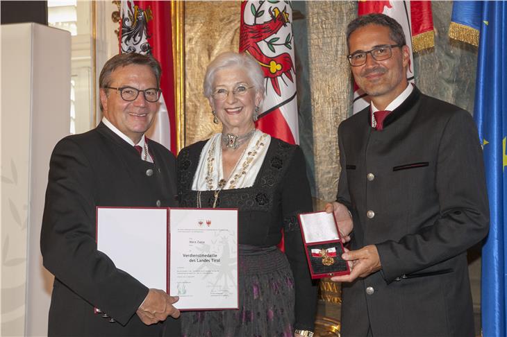Verdiente Südtiroler von LH Kompatscher und LH Platter geehrt
