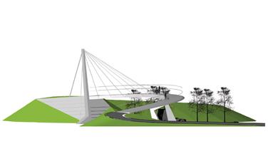 2. September: Neue Radbrücke Steinmannwald wird freigegeben
