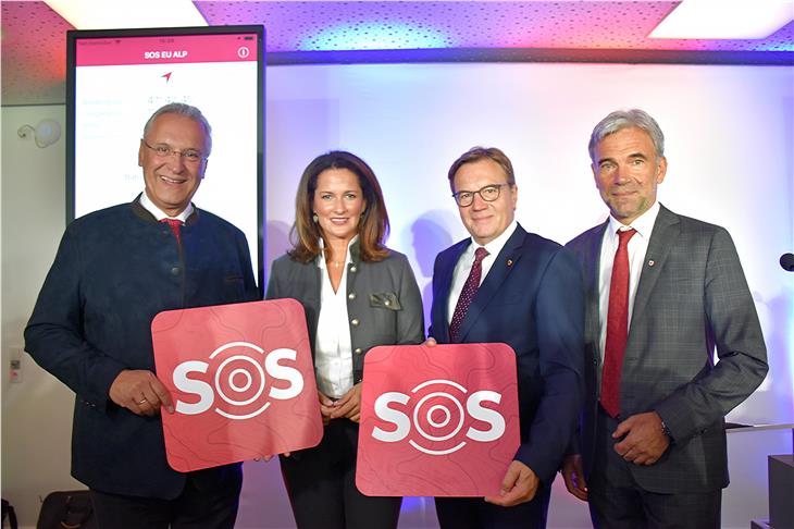 Grenzüberschreitende Alpine Notruf-App: Weiterer wichtiger Schritt