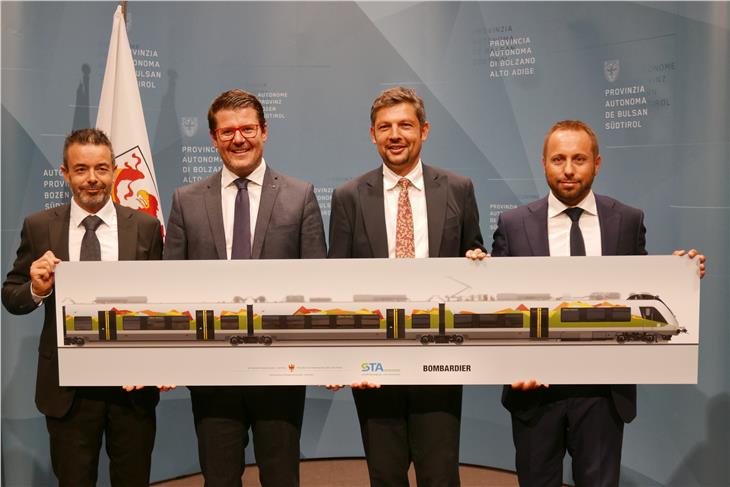 Sette nuovi treni per l'Alto Adige e l'Euregio