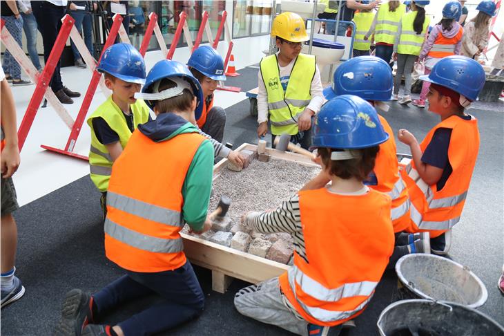 Erlebniswelt Baustelle öffnet am 9. Oktober