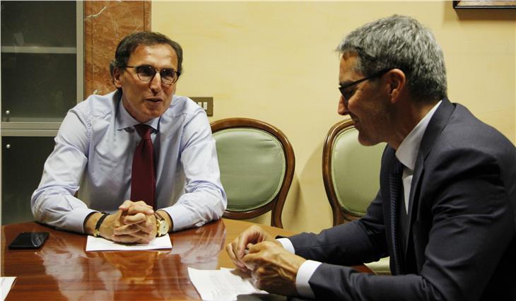 Autonomie: LH Kompatscher trifft Minister Boccia