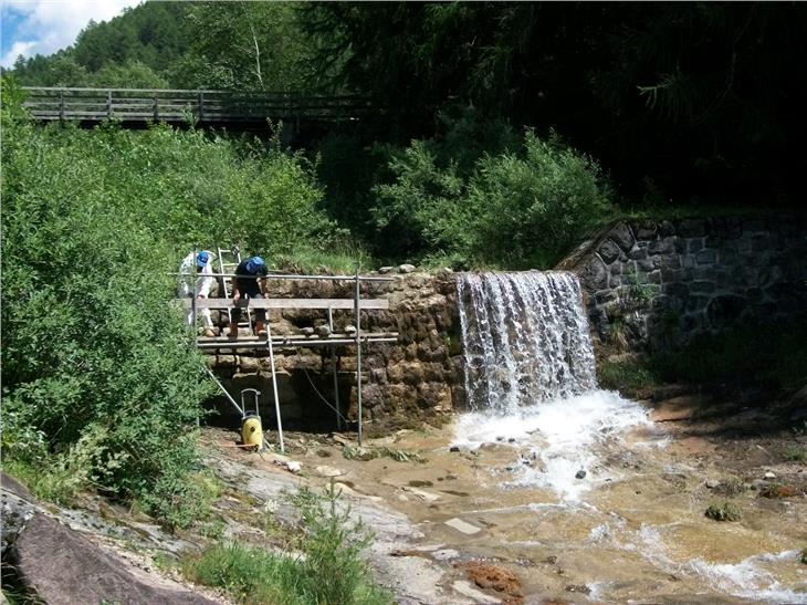 Wildbachverbauung saniert 19 Sperren im Cislesbach