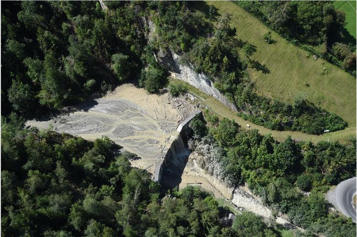 Wildbachverbauung: Schäden nach Muren und Überschwemmungen