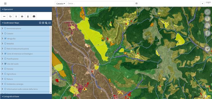 Attualizzata Geobrowser Maps, piattaforma digitale geografica
