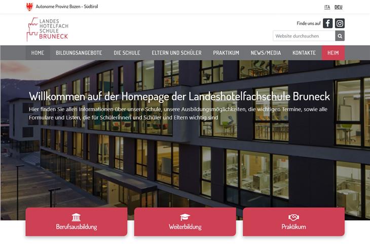 Neuer Webauftritt für weitere vier Berufsschulen