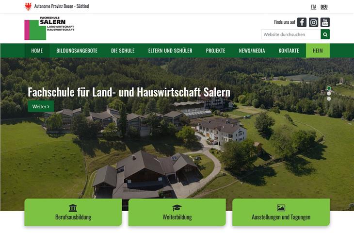 Neuer Webauftritt für weitere vier Berufsschulen