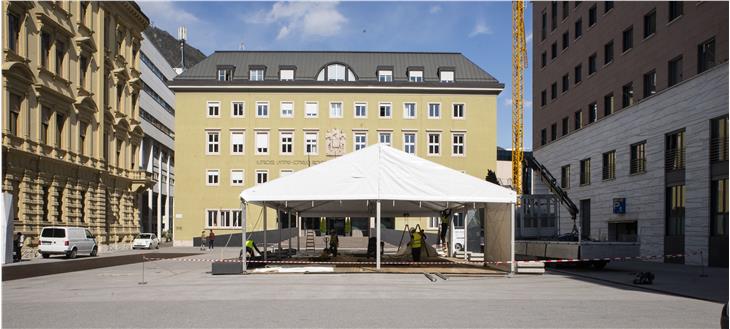Ab morgen Corona-Tests am Magnago-Platz