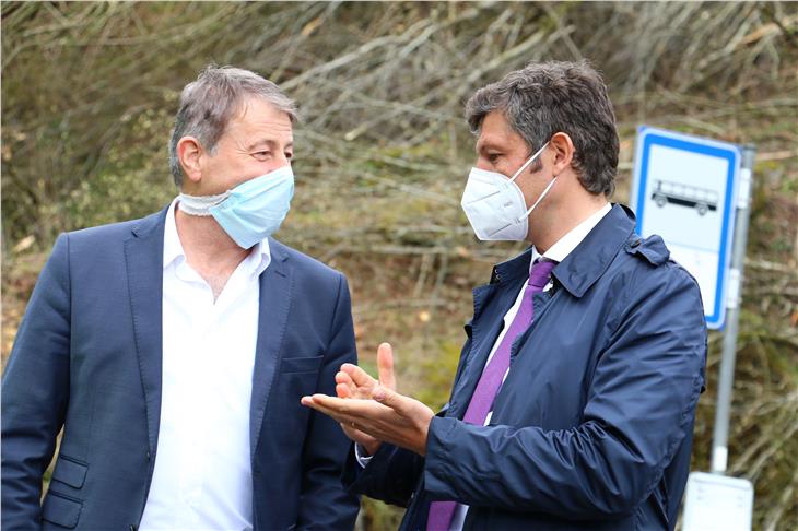 Mühlwald: Bauarbeiten für Lawinenschutzgalerie gestartet