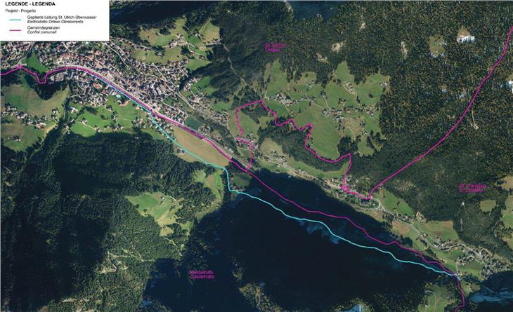 Bessere Stromversorgung in Gröden: Zwei neue unterirdische Leitungen