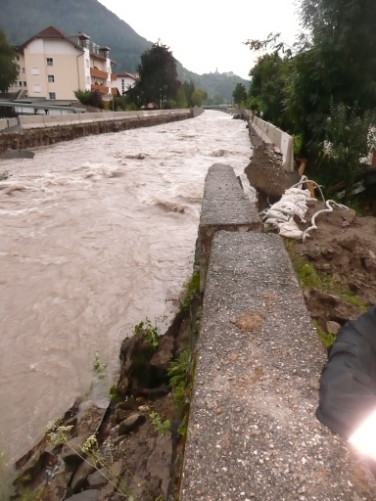Hochwasserschutz für Sterzing: Im neuen Jahr wird weitergebaut