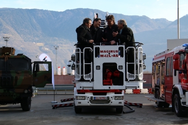 Vadena: aperta la nuova pista prove Iveco DV
