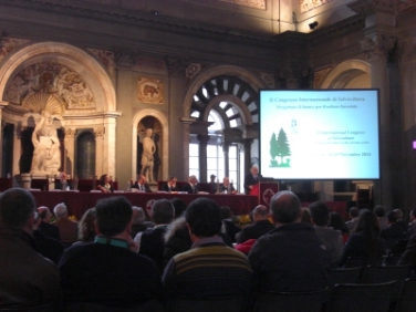 Vinschgauer Schutzwald bei internationalem Kongress in Florenz