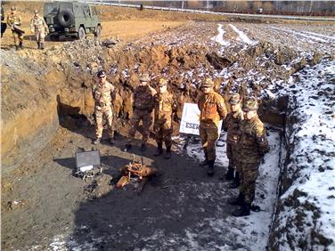 Fliegerbombe in Elzenbaum entschärft