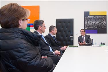 Landeshauptmann trifft Polizeigewerkschaft COISP: Zweisprachigkeit im Fokus