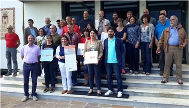 29 Schutzhütten im Dolomiten UNESCO Welterbe erhalten Plakette 