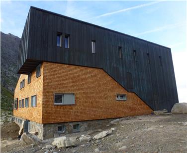 Neu erbaute Edelrauthütte eingeweiht