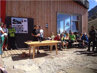 Neu erbaute Edelrauthütte eingeweiht