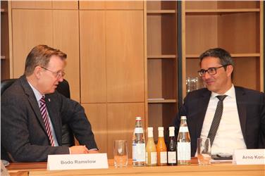 Thüringens Ministerpräsident Ramelow besucht LH Kompatscher