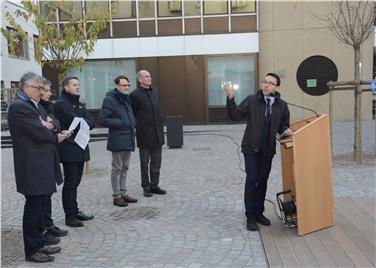 Inaugurata la nuova Piazza Università a Bolzano