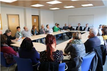 Vertreter der Tierschutzvereine bei Landesrat Schuler