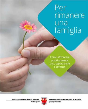 Per rimanere una famiglia, nuova brochure su separazioni e divorzi