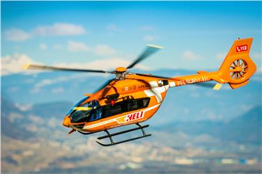 Rettungshubschrauber bald wieder orange-weiß